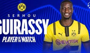 在线娱乐平台-上演帽子戏法，吉拉西当选多特3-1巴萨一役全场最佳球员